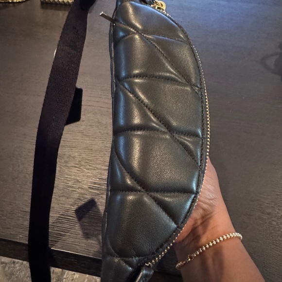 Coach Black Quilted Belt Bag - Picture 12 of 12